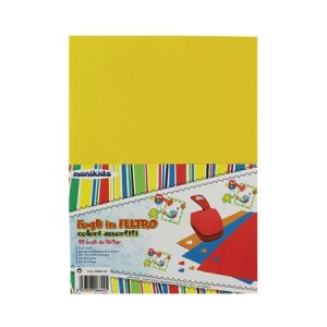 Panno Feltro Album 20×30 cm. Colori Assortiti