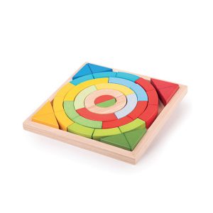Blocchi in Legno con Vassoio