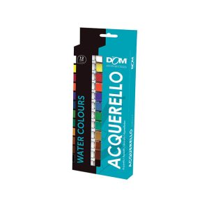 Scatola ACQUERELLI in colori assortiti 12 ml.