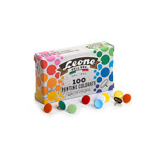 PUNTINE Colorate scatola 100 pz. MISTI