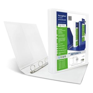 Raccoglitore in Plastica 4 Anelli 22×30 cm. PERSONALIZZABILE
